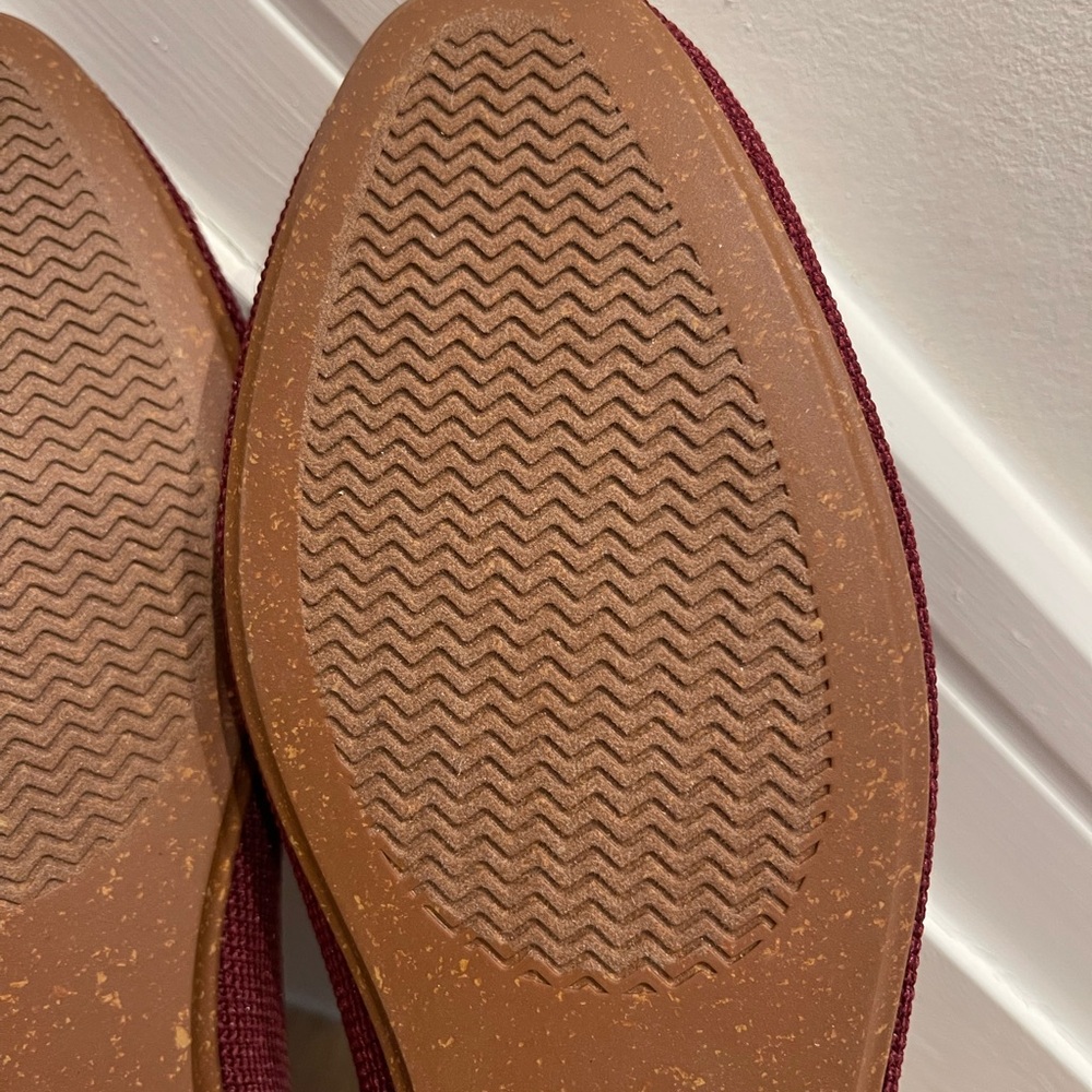 Rothy’s The Double Buckle Mary Jane Cabernet Burgundy Size 8.5 New NWOB Flats - Picture 6 of 16